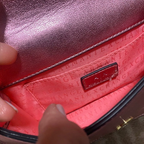Armani Exchange women's crossbody bag pink like new