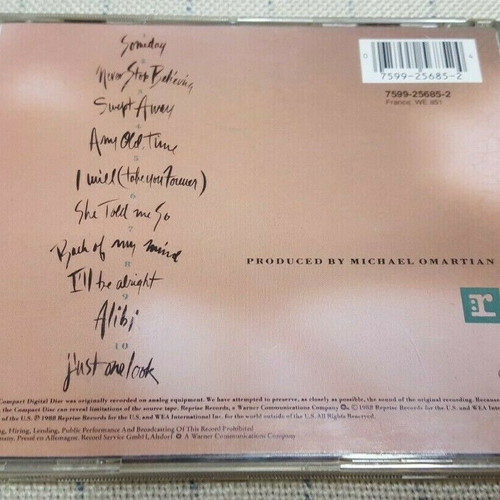 Christopher Cross Back Of My Mind CD used, rock