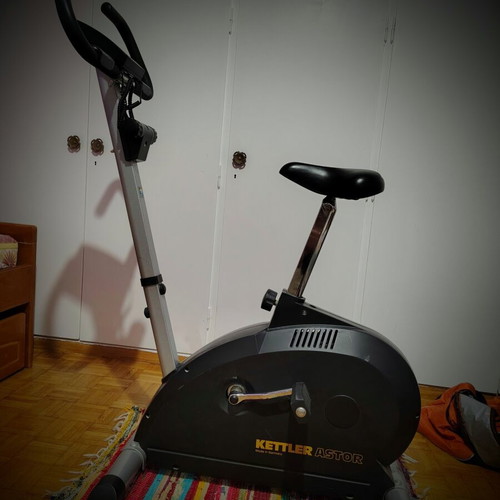 Kettler Astor stationary bike used with 4731 km