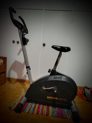 Kettler Astor stationary bike used with 4731 km