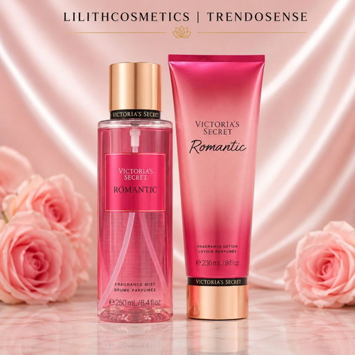 Victoria's Secret Romantic body spray and lotion set 250 ml and 236 ml new