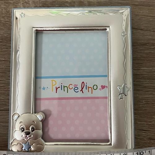 Princelino silver photo frame like new, small size 9.5x12.5 cm