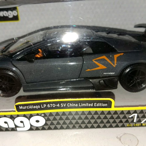 Bburago Lamborghini LP670-4 SV China Limited 1/24 new
