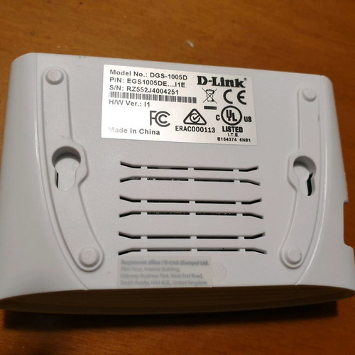 D-Link Switch 5 ports new 10/100/1000Mbps DGS-1005D