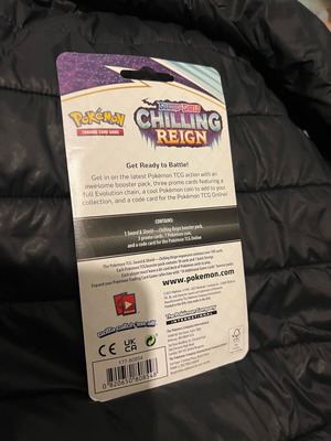 Pokemon Chilling Reign sealed