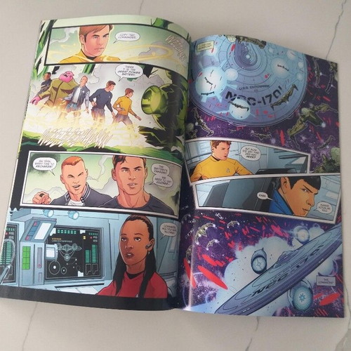 Star Trek & Green Lantern Comic Issue 5 like new, English