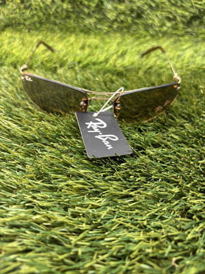 Rayban sunglasses like new, orange and gold