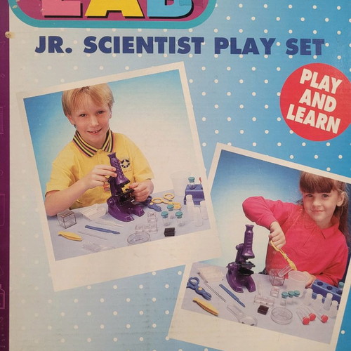 My Own Lab Play and Learn Microscope vintage new