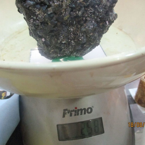 Galena mineral specimen, lead sulfide with silver traces