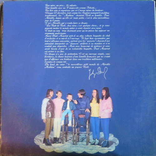 Mireille Mathieu Le Merveilleux Petit Monde De Mireille Mathieu Chante Noel vinyl record used