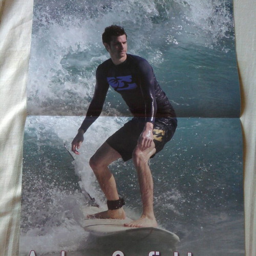 Ashton Kutcher & Andrew Garfield poster like new, size 41.7x27.9