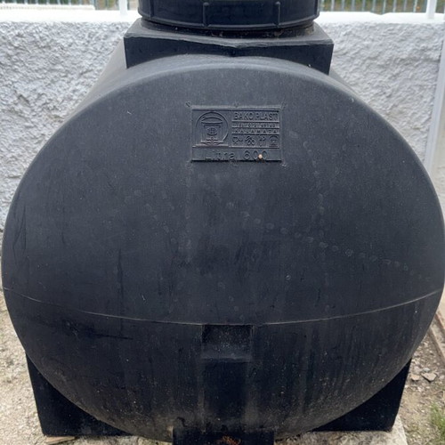 Bako Plast plastic tank 600 liters used with tap