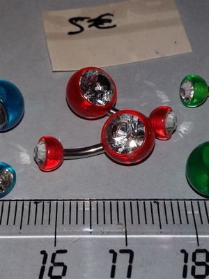 Body piercing curved bars new