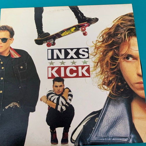 INXS Kick vinyl record used, rock