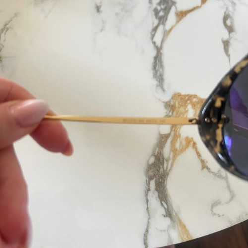 Bottega Veneta sunglasses model 2026 like new, brown and gold