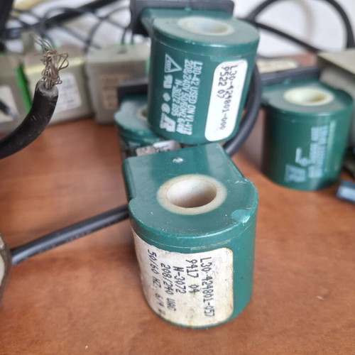 Electromagnetic Valve Coils for Air Conditioners used, 55 pieces various types