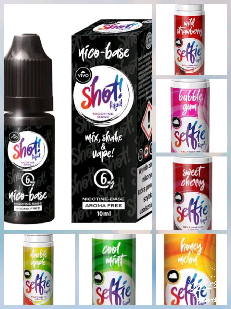 VIVO Selfie e-cigarette liquid new, pack… - € 27,90