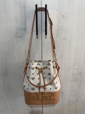 La tour Eiffel crossbody bag like new, beige and brown