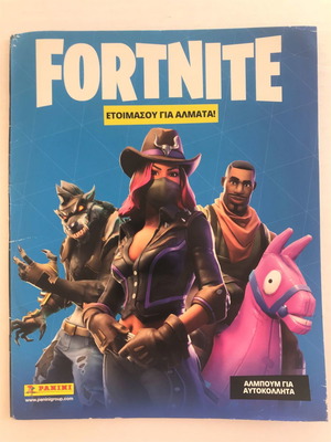 Panini Fortnite sticker album new, get ready to jump