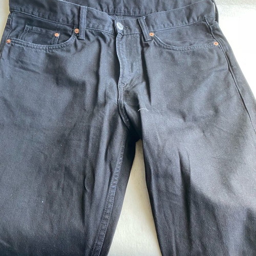 H&M Men's Black Denim Pants Like New Size L