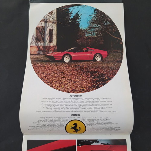 Ferrari 308 GTB/GTS 1981 car brochure