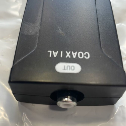 Digital Audio Converter Toslink to RCA new
