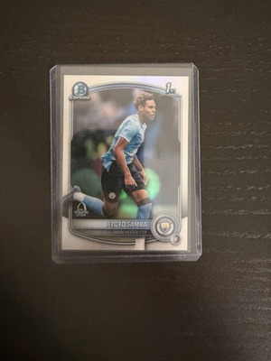 2025/26 Topps Chrome UEFA 1st Bowman Refractor Youth League Dortmund & Manchester City καινούργιο