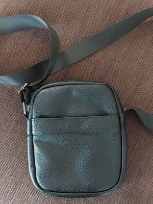 Men's crossbody bag new, black