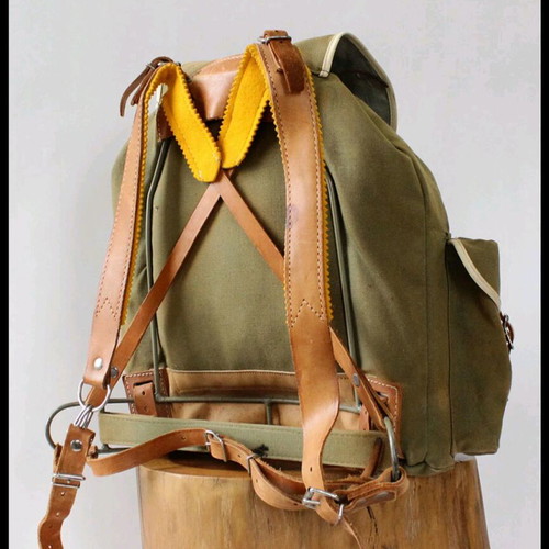 Scout uniform 1910 and backpack 1950 used