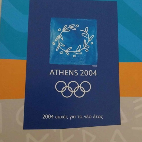 Athens 2004 greeting cards new, pack of 9 pieces