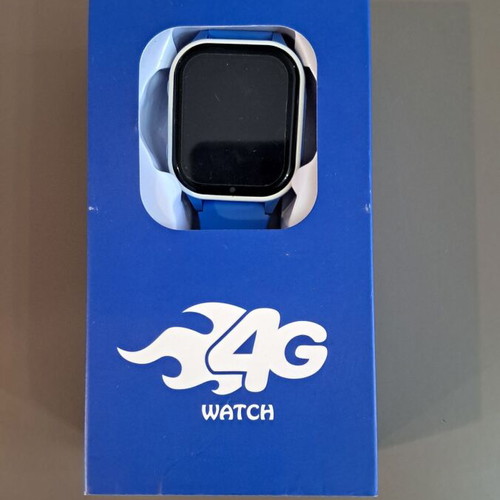 Smartwatch KT19 Pro like new, GPS, video call, Wi-Fi, Greek menu, blue