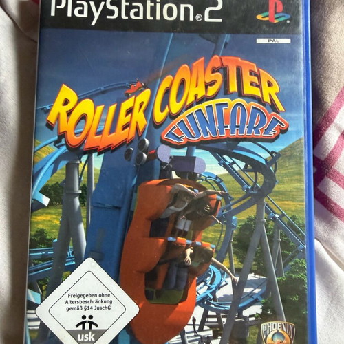 Roller Coaster Funfare PS2 game used, box only
