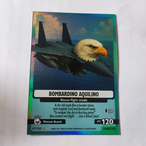 Panini collectible card Italian Brainrot no87 like new