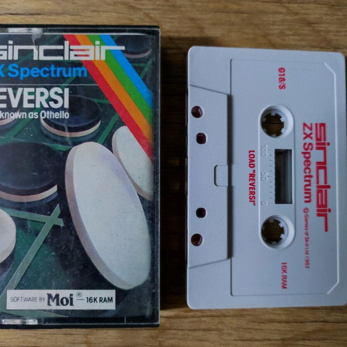 Reversi1982 game for Spectrum used