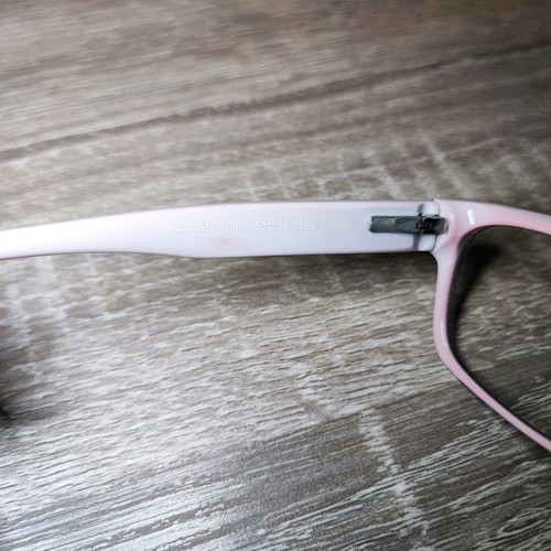 Ralph Lauren eyeglasses used, two-tone purple-white