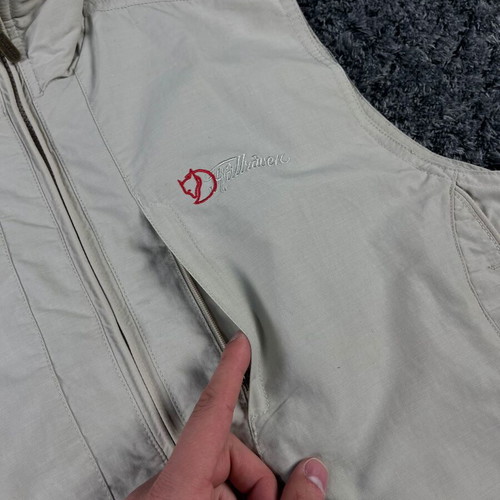 Fjallraven Vintage Utility Vest women's vest like new, beige, size M