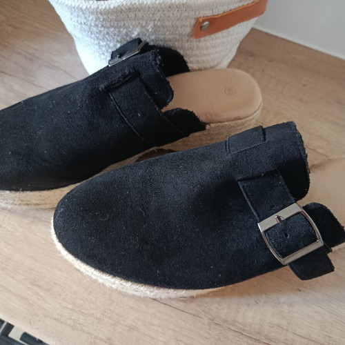 Alta Moda mule shoes size 40, black