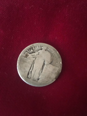 ΑΣΗΜΕΝΙΟ 1/4 dollar standing liberty (1917-1930)