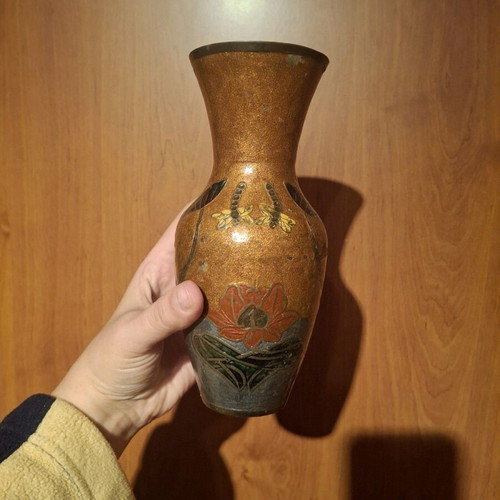 Decorative vase of Indian art handmade like new