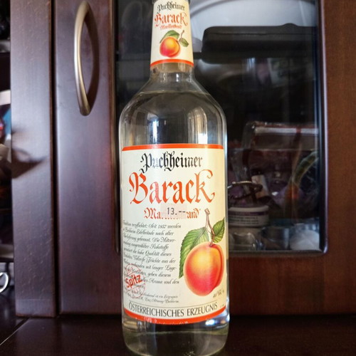 Metaxa Sweet Red Vermouth, Koiva Cocktail, Puchheimer Barack 1L vintage bottles