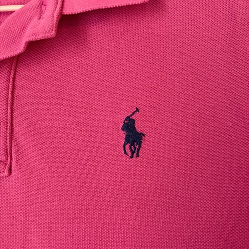 Polo Ralph Lauren T-shirt fuchsia, slim fit, like new, size Small