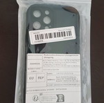 Silicone case iPhone 12 Pro Max black new
