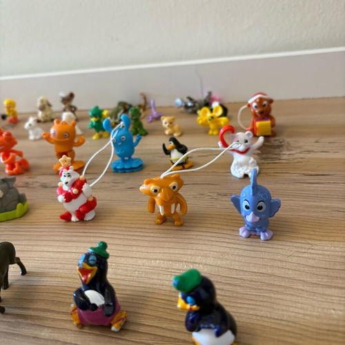 Kinder Joy and Surprise animal figures used, pack of 40 pieces
