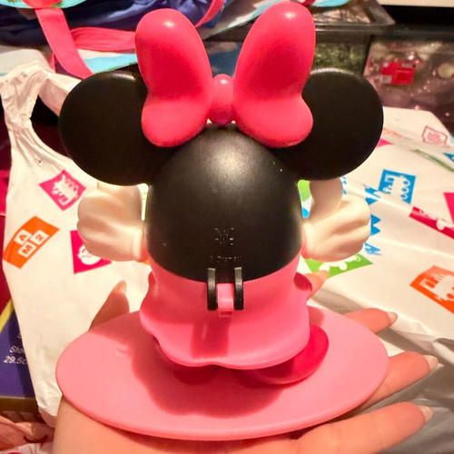Minnie egg holder like new with spoon holder and CE