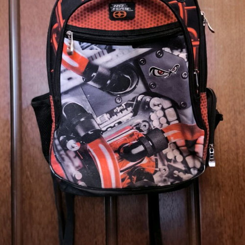 No Fear school backpack in very good condition with defective pocket