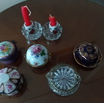 Porcelain decorative vases like new