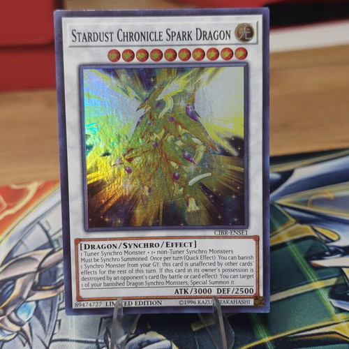 Stardust Chronicle Spark Dragon Yu-Gi-Oh! card