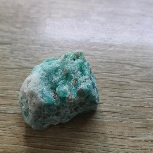 Amazonite natural raw stone from Madagascar like new