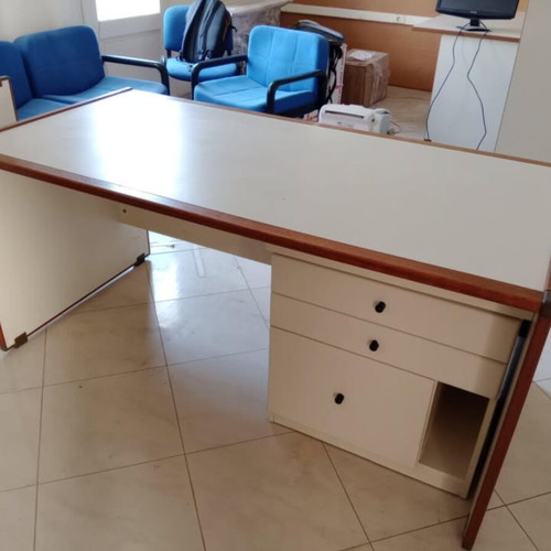 SATO office desk used, without drawer unit