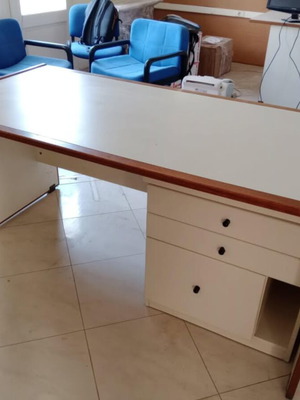 SATO office desk used, without drawer unit